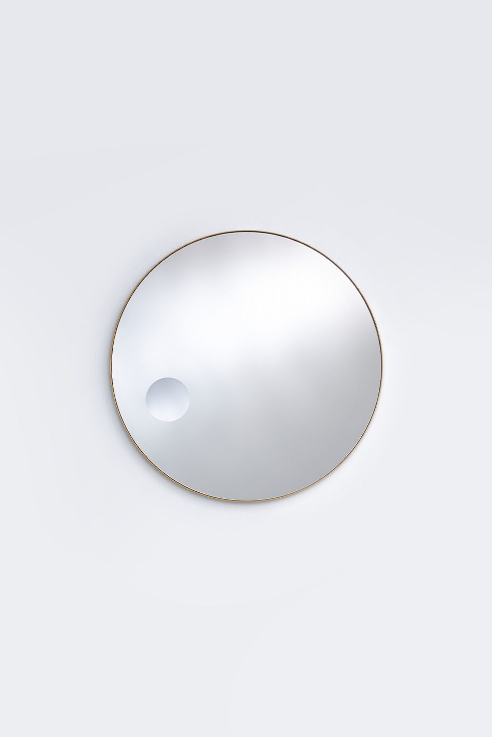 Hoop Zoom Bronze M by Deknudt Mirrors
