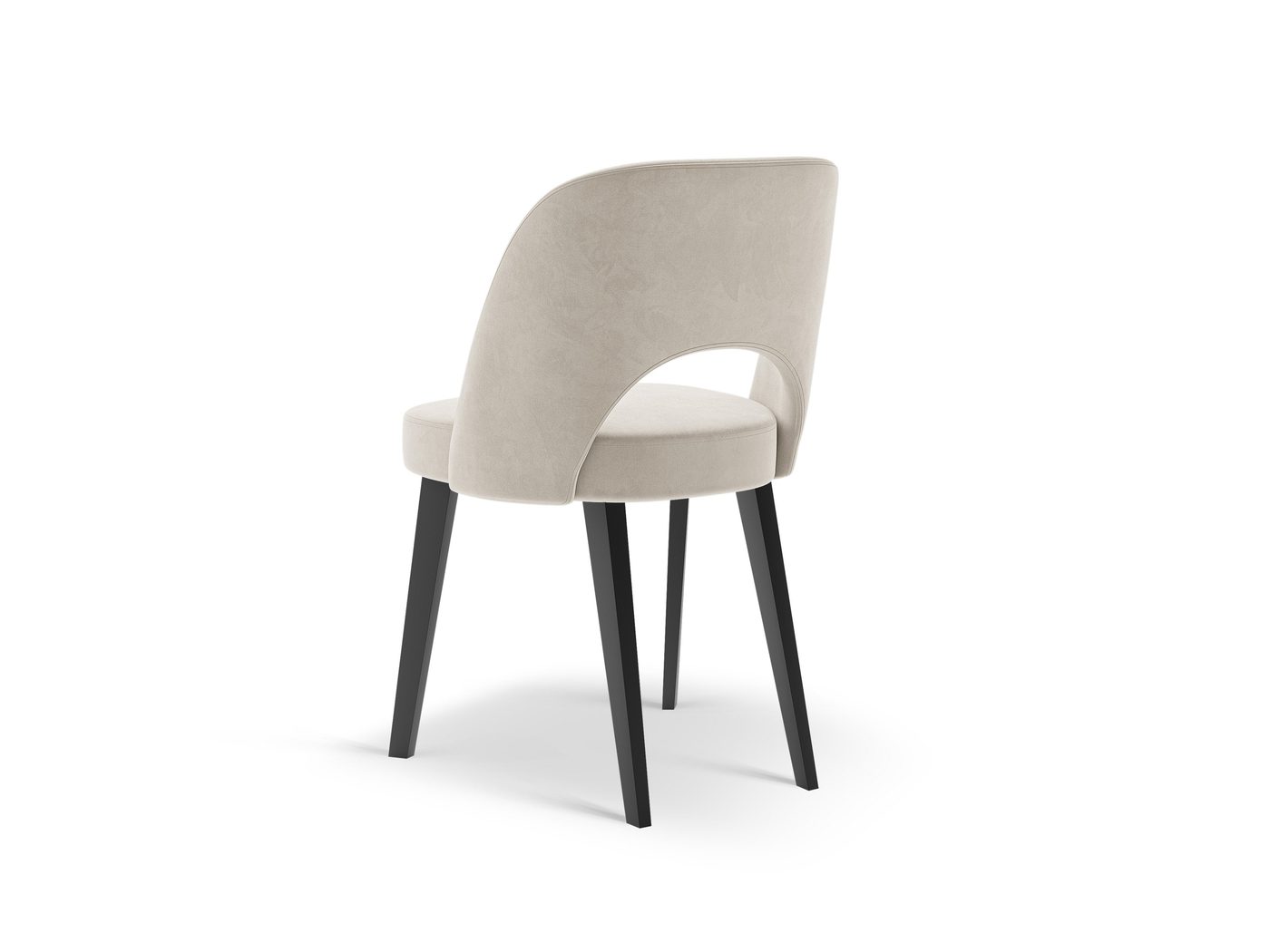 Bowe Samtiger Stuhl – Ansicht 3