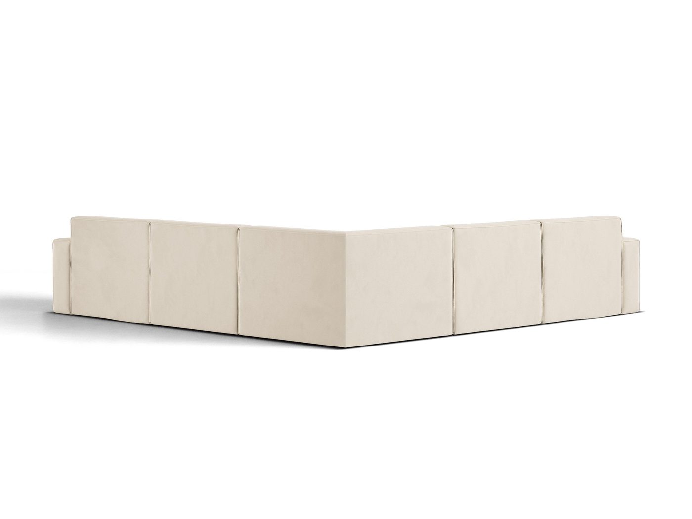 Jodie Symmetrisches modulares Ecksofa – Ansicht 3