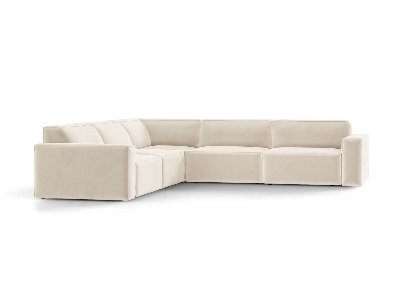 Jodie Symmetrisches modulares Ecksofa – Ansicht 2