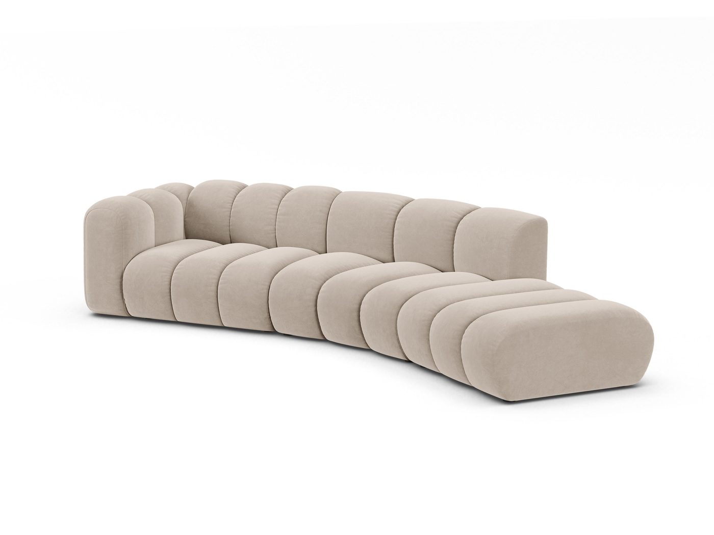 Lupine Offenes rundes Sofa – Ansicht 2
