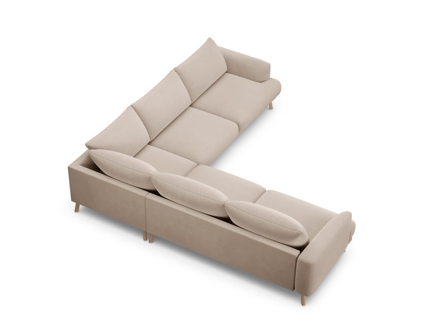 Naomi Symmetrisches Ecksofa – Ansicht 3