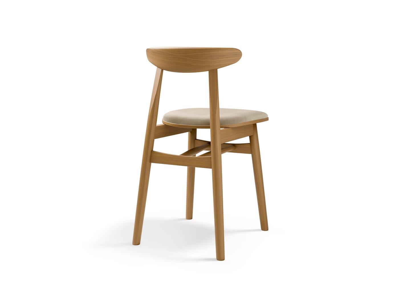 Bony Samtiger Stuhl – Ansicht 2