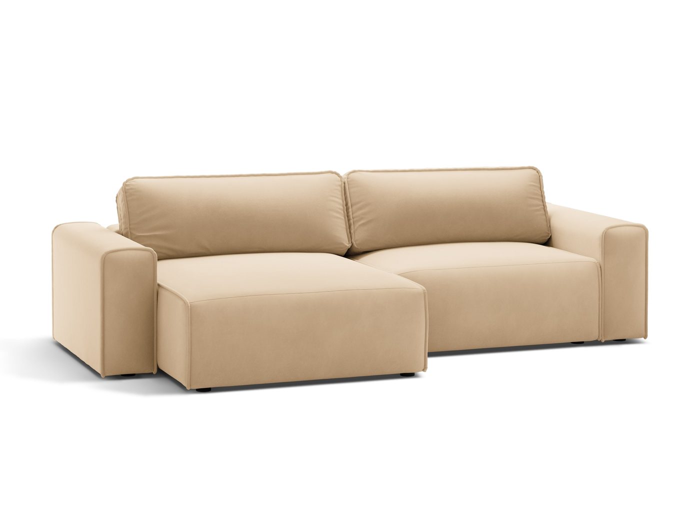 Victor Linkes Ecksofa mit Bettfunktion und Stauraum – Ansicht 2