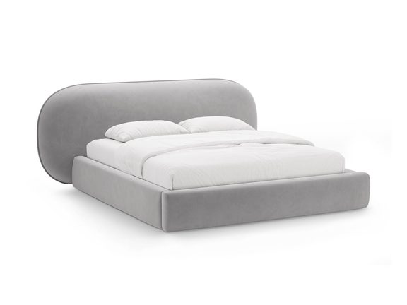 Ovalo Ablagebett mit Kopfteil