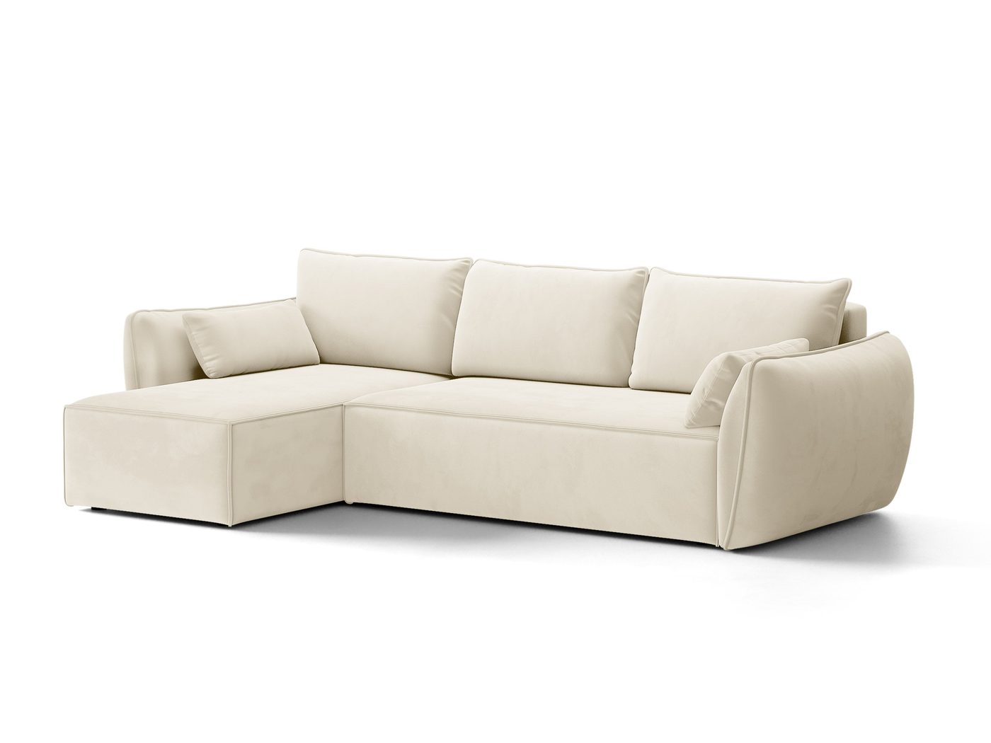 Kaelle Linkes Ecksofa mit Bettfunktion und Stauraum – Ansicht 3