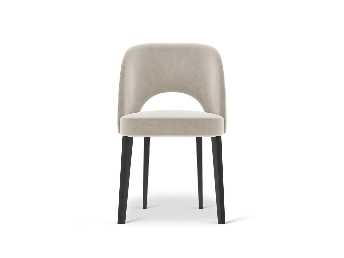 Bowe Samtiger Stuhl – Ansicht 2