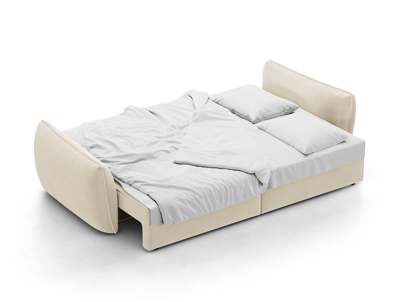 Kaelle Sofa Mit Bettfunktion Und Stauraum – Ansicht 2