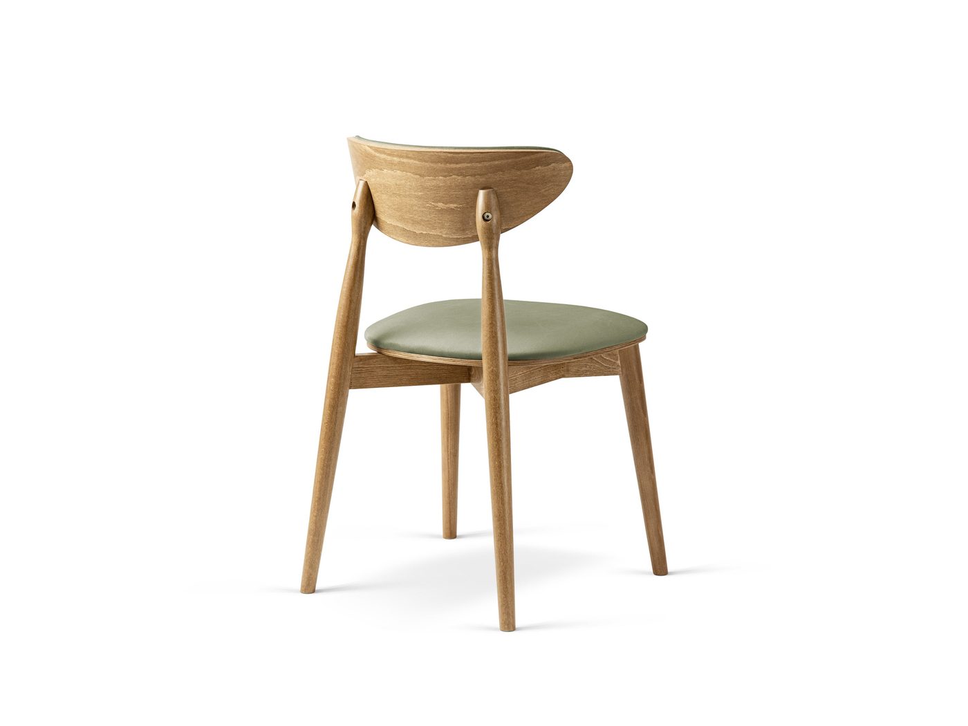 Rina Samtiger Stuhl – Ansicht 3