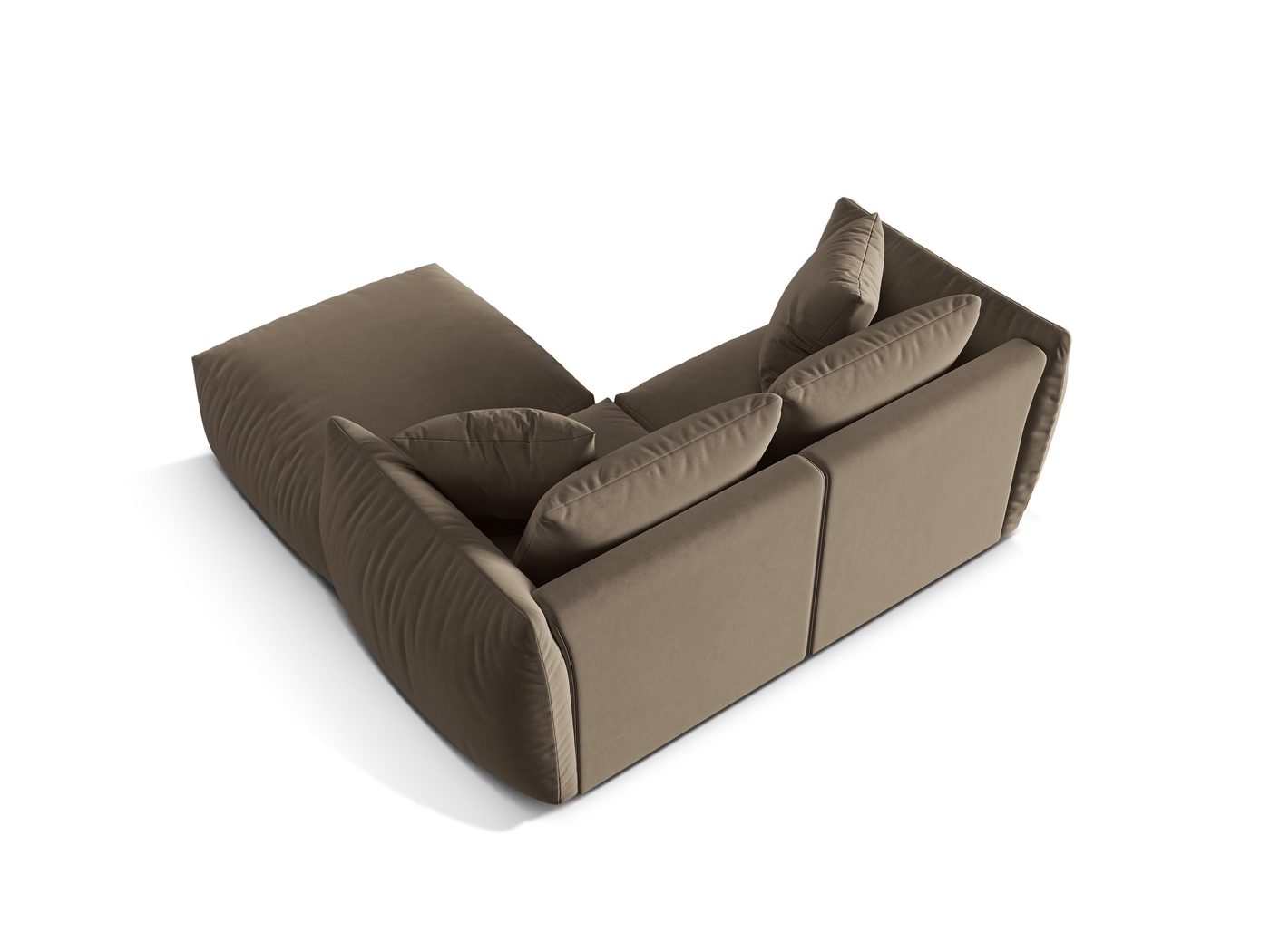 Chris Linkes Modulare Ecksofa – Ansicht 3