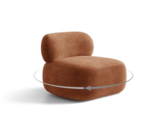 Aura Drehbarer Sessel
